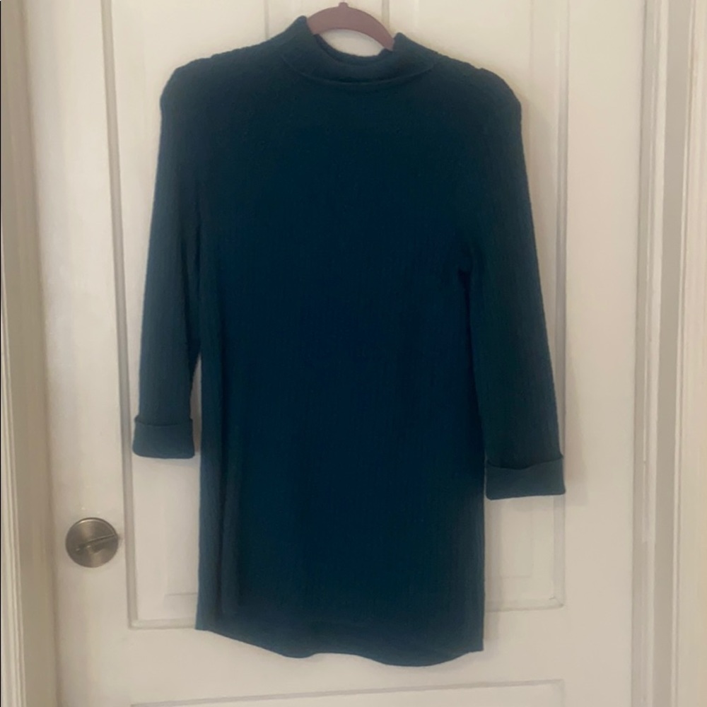 Lands End 3/4 sleeve tunic sweater